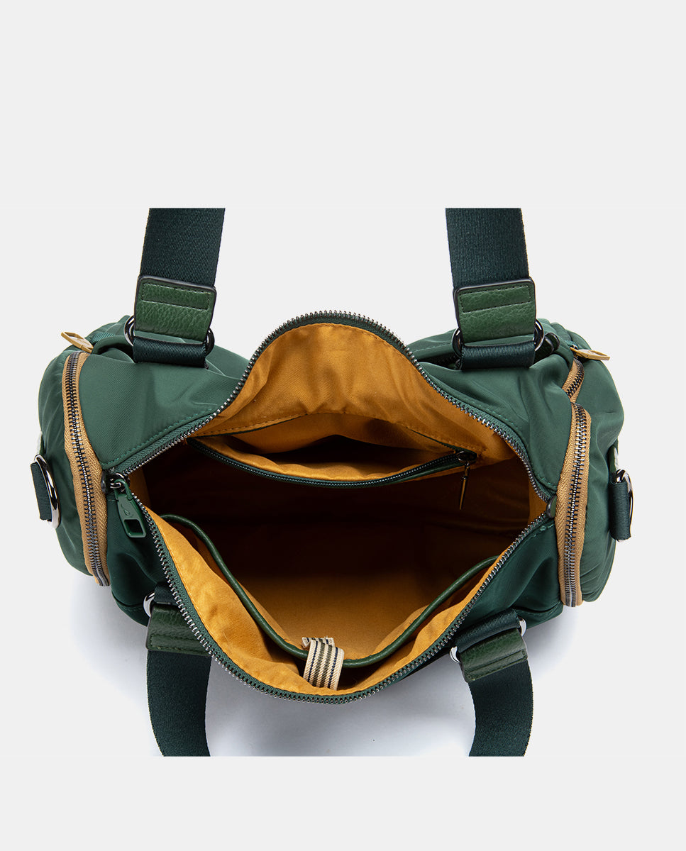 abbacino-bolso-de-viaje-en-materiales-reciclados-verde-deportivo-con-bandolera image 6