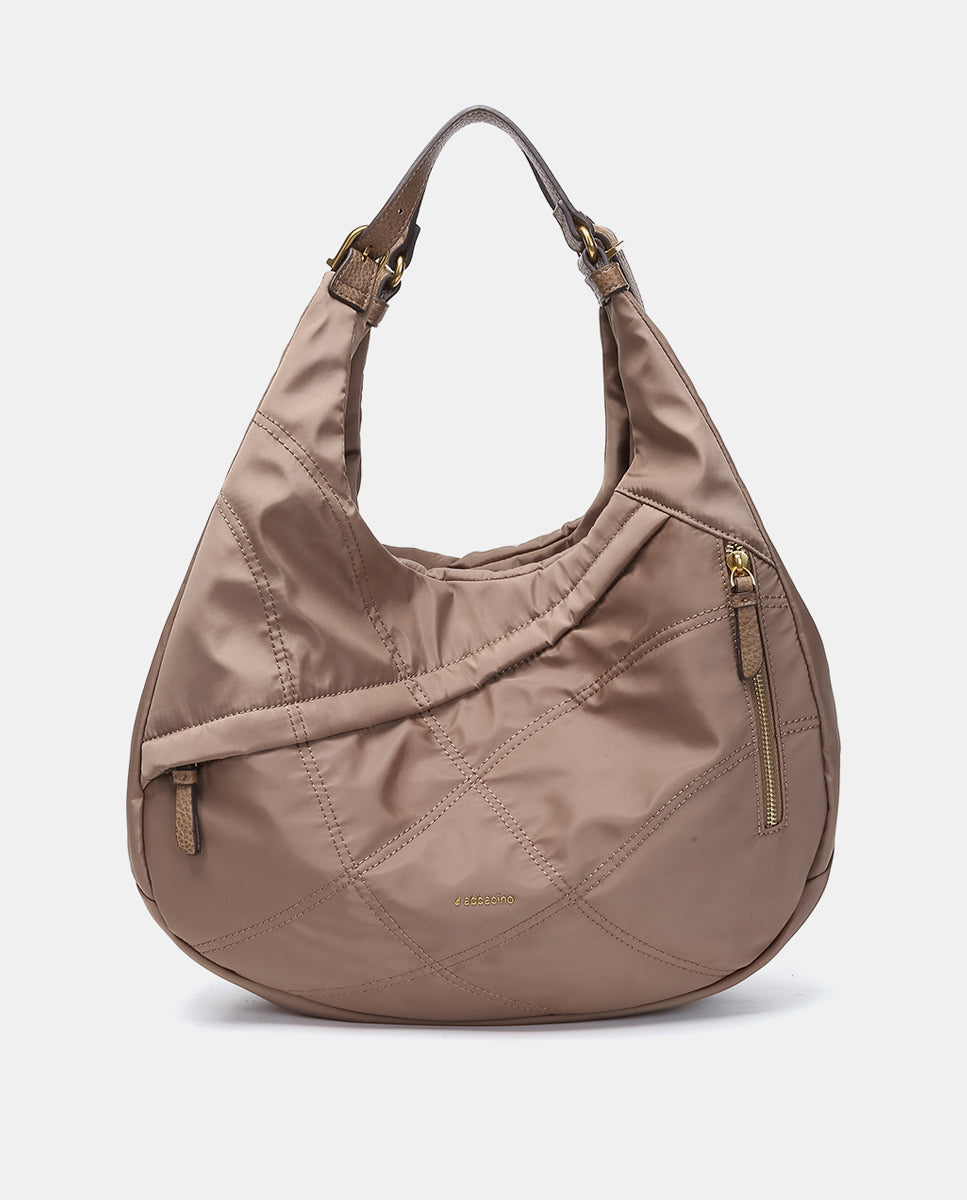 abbacino-bolso-hombro-hobo-reciclado-camel image 2