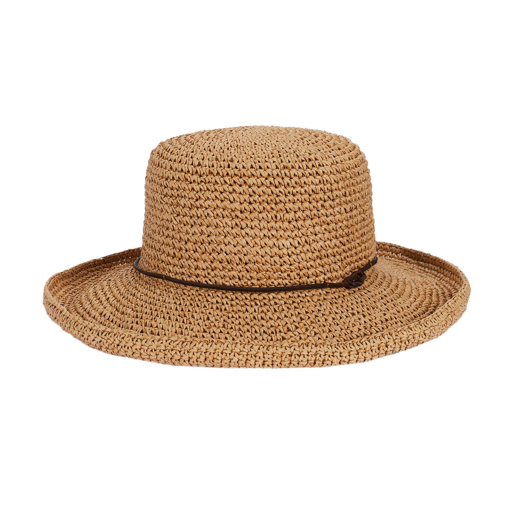 parfois-sombrero-textura-rafia-mujer-beige image 1