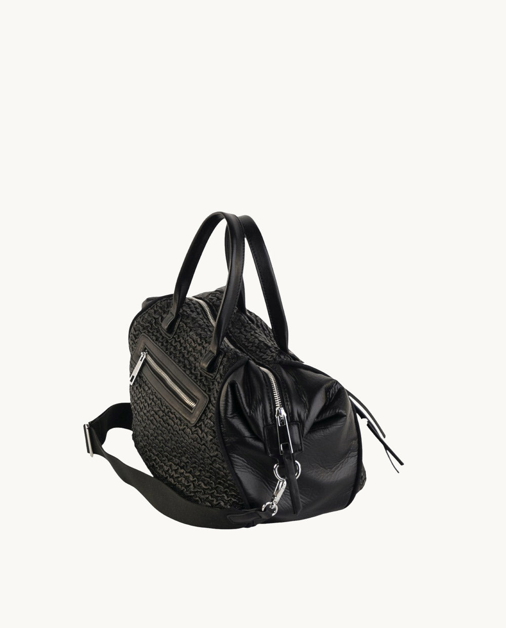 kbas-bowling-urban-spiga-piel-sint-tica-negra-40-x-22-x-21-cm image 3