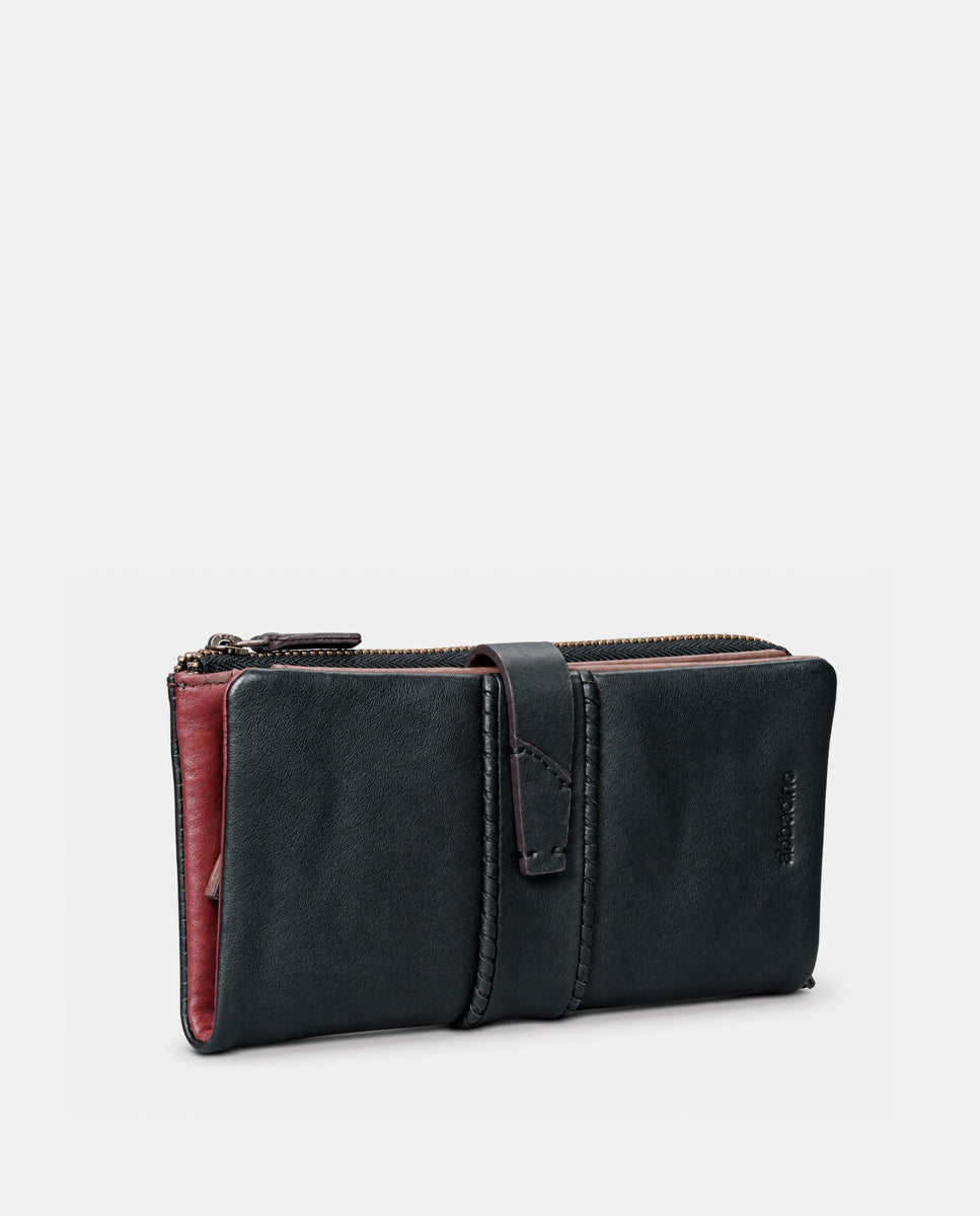 abbacino-cartera-grande-de-mujer-en-piel-negra-con-trenzado image 3