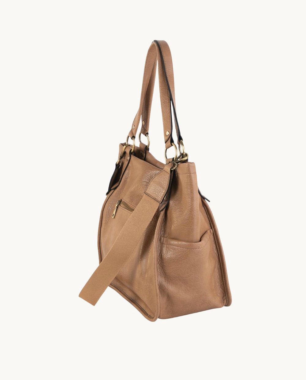 tote-de-piel-sint-tica-kbas-urban-corso-color-camel-34x30-cm image 2