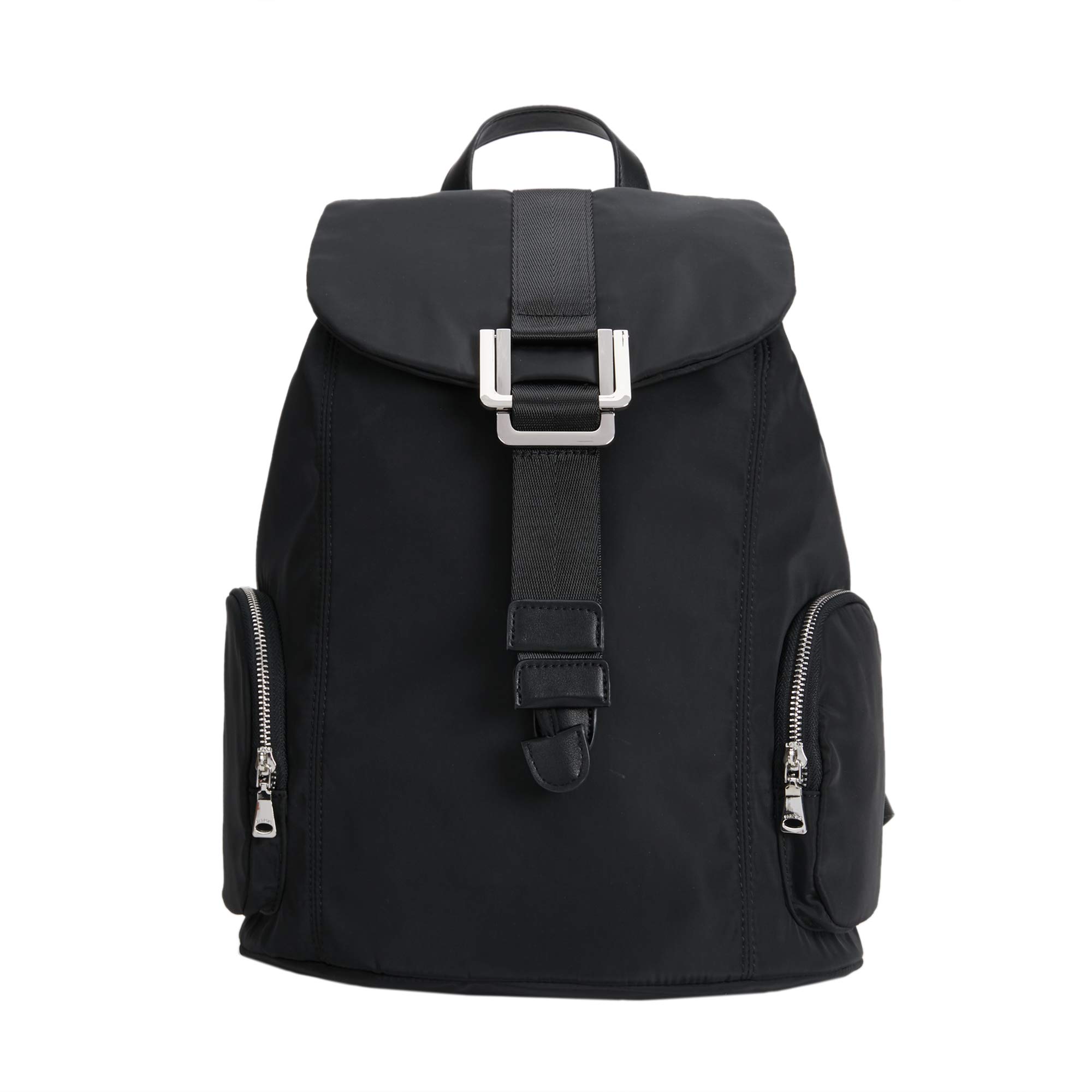 parfois-mochila-de-nylon-mujer-talla-l-negro image 1
