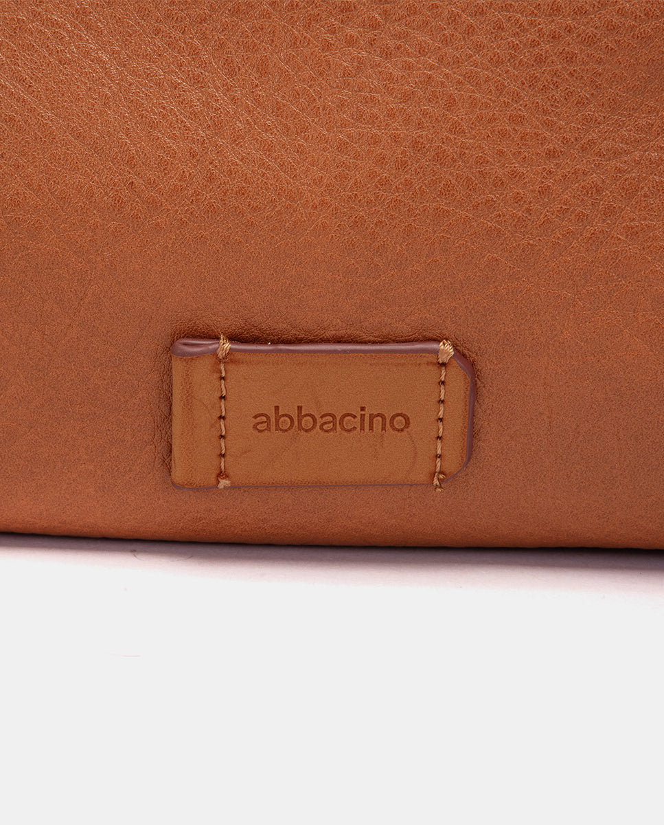 bolso-hobo-de-hombro-abbacino-reciclado-cognac image 7