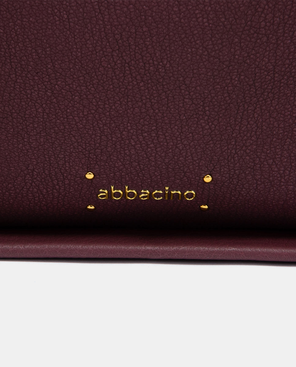 bolso-de-hombro-abbacino-materiales-reciclados-burdeos image 7