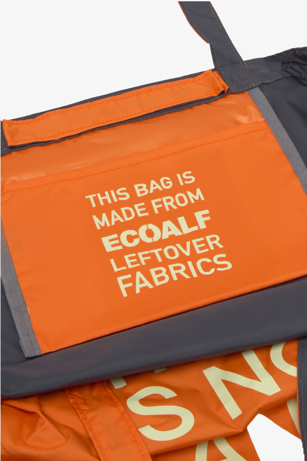 ecoalf-bolsa-pacho-naranja-bolsa-tote-plegable-de-poli-ster-reciclado image 5