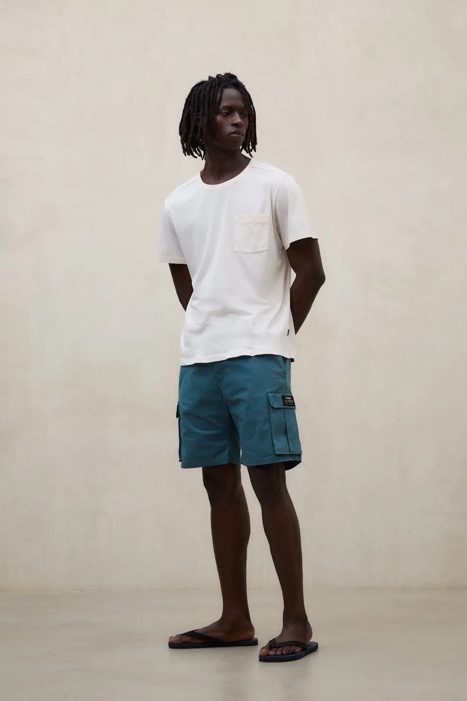 shorts-ethicargo-de-ecoalf-para-hombre-algod-n-regenerativo-color-verde image 1