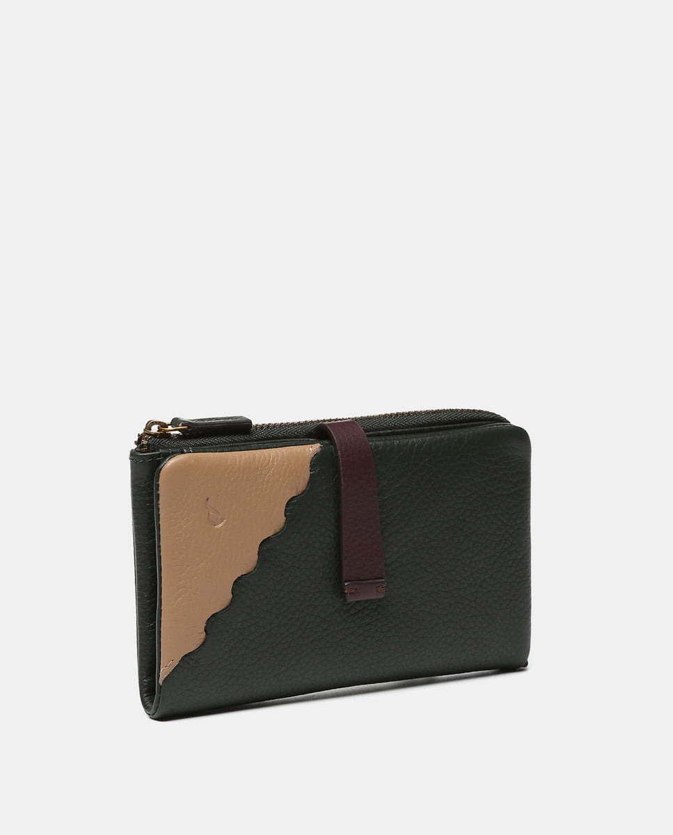 cartera-mediana-abbacino-en-piel-bicolor-verde image 4