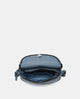abbacino-bolso-media-luna-azul-reciclado-cadena image 8