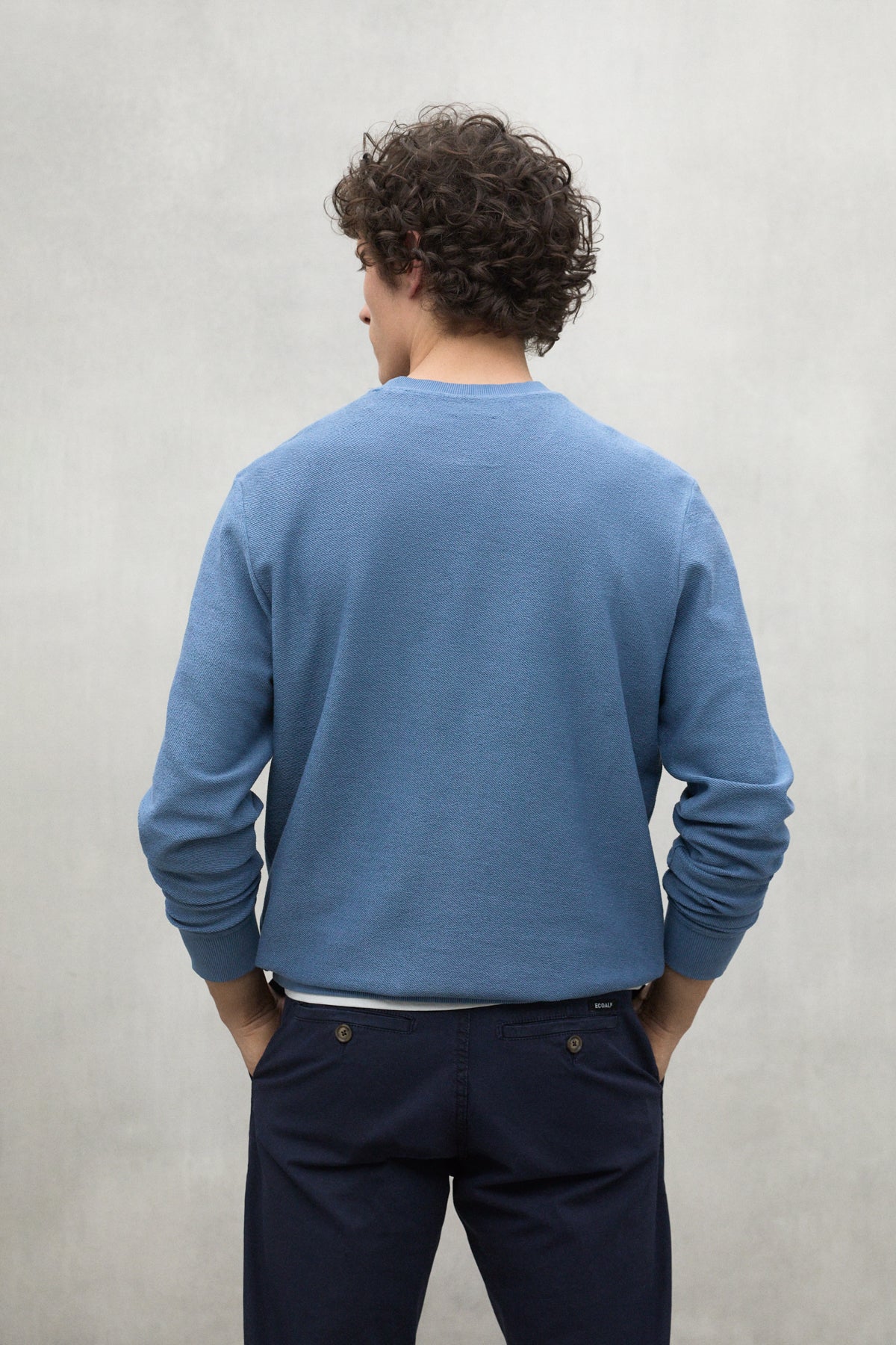 sudadera-ecoalf-newark-azul-de-hombre-100-algod-n-reciclado-fit-regular image 3