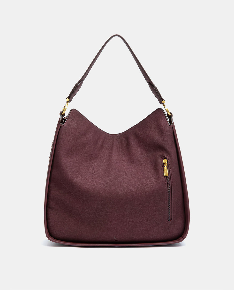 bolso-de-hombro-abbacino-materiales-reciclados-burdeos image 4