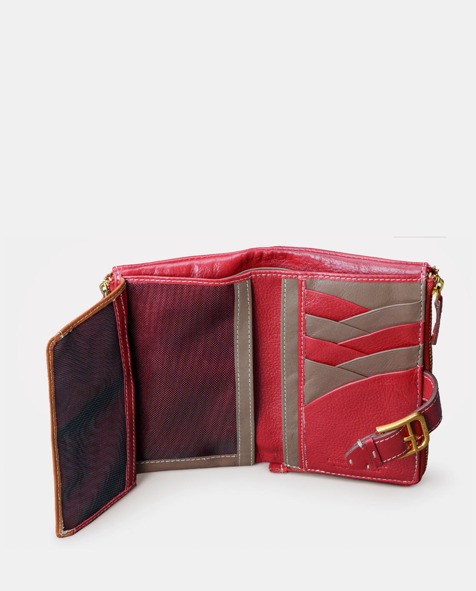 abbacino-cartera-mediana-mujer-piel-roja image 6