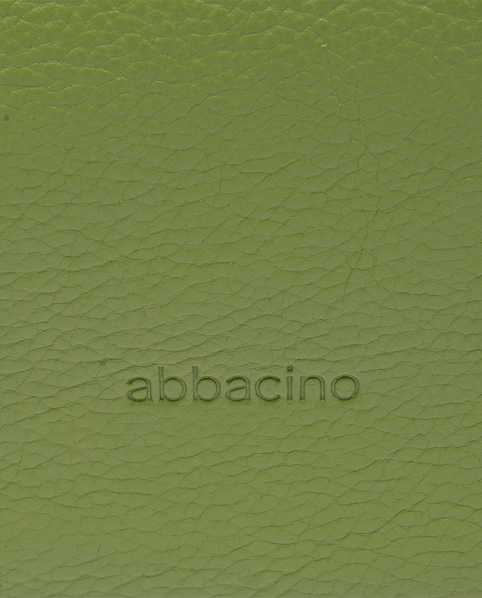 bolso-de-mano-abbacino-en-piel-verde-minimalista image 8