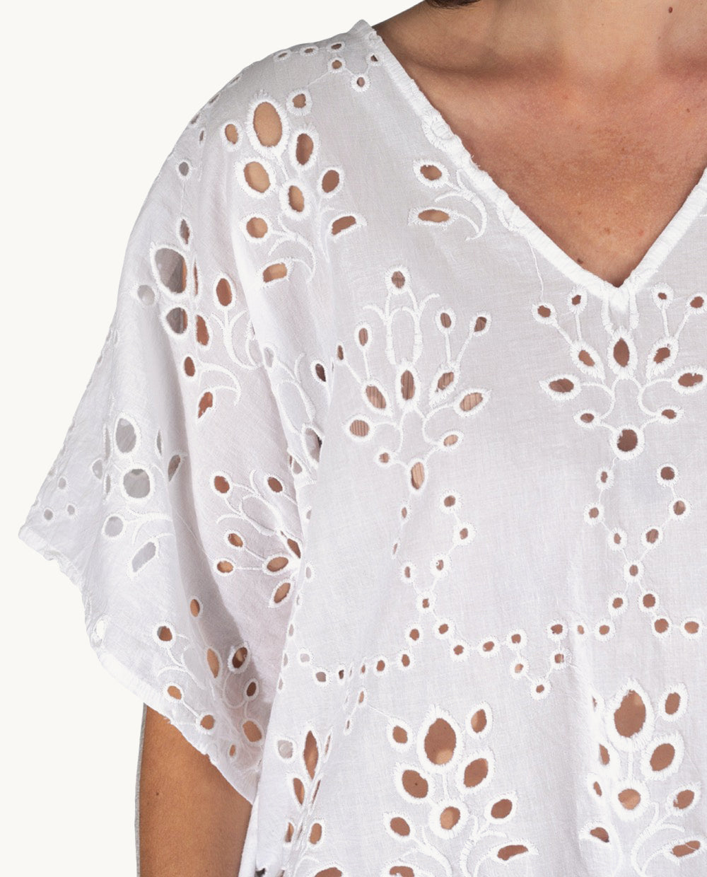kurta-kbas-de-algod-n-talla-nica-color-blanco image 3