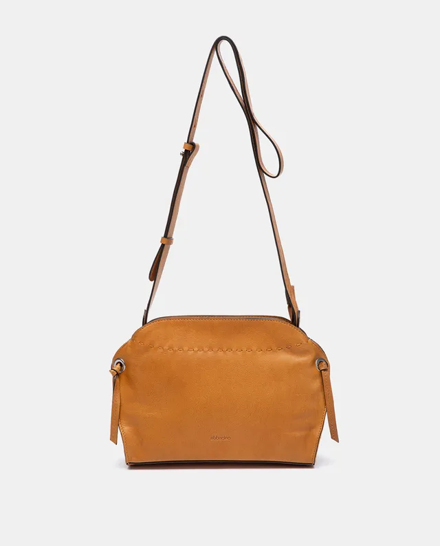 abbacino-bandolera-piel-cognac-minimalista image 1