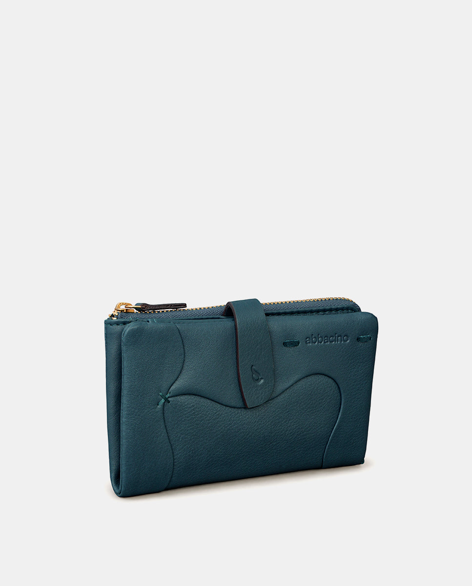 abbacino-cartera-mediana-azul-en-piel-de-mujer image 4